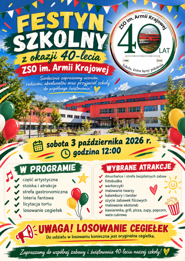 Festyn szkolny w SP 36 w Bielsku-Białej